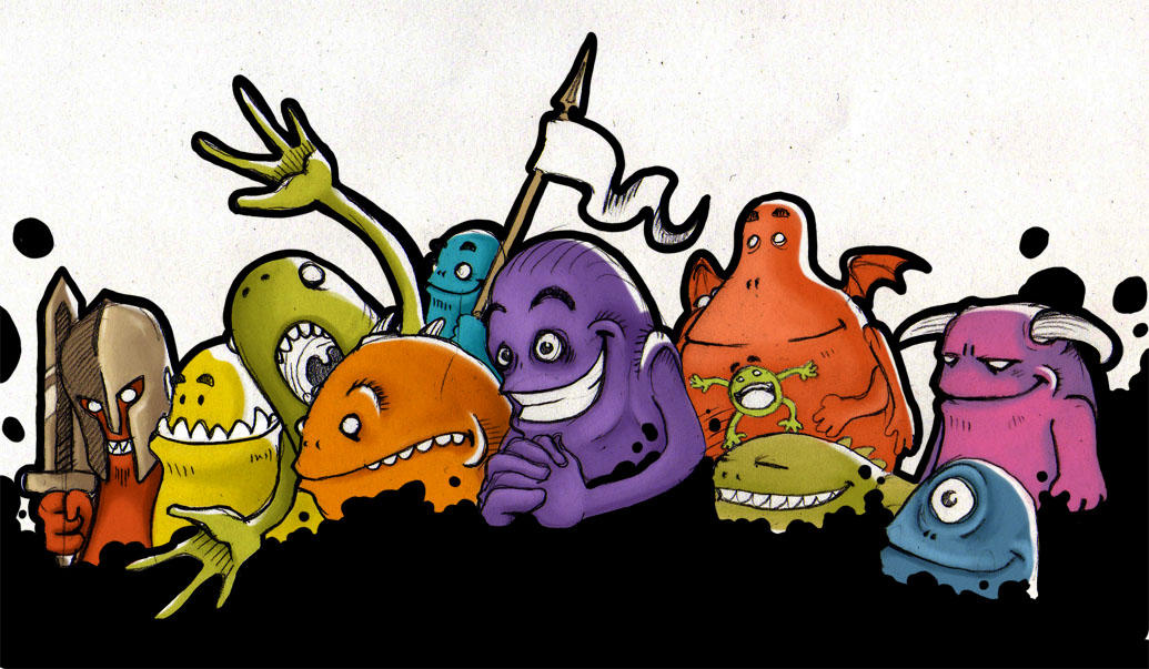 monster ink color by vallo-flame on DeviantArt