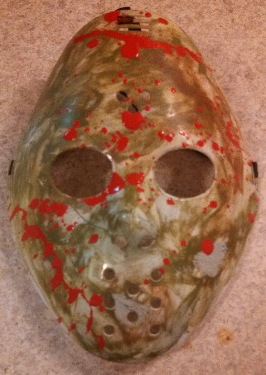 Dad's Halloween mask