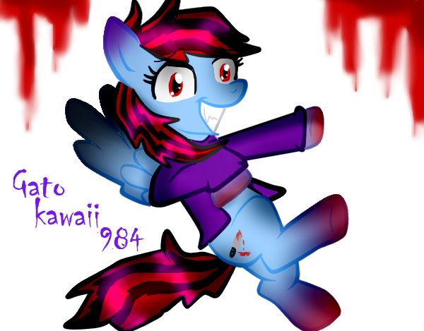 Pony OC Stacy the killer -