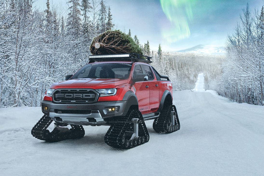 Ford Ranger Raptor Winter Edition by GoodieDesign on DeviantArt