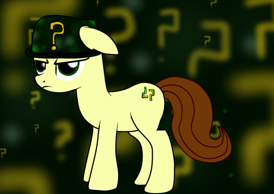 Riddler Pony (Batman) by Engyro on DeviantArt
