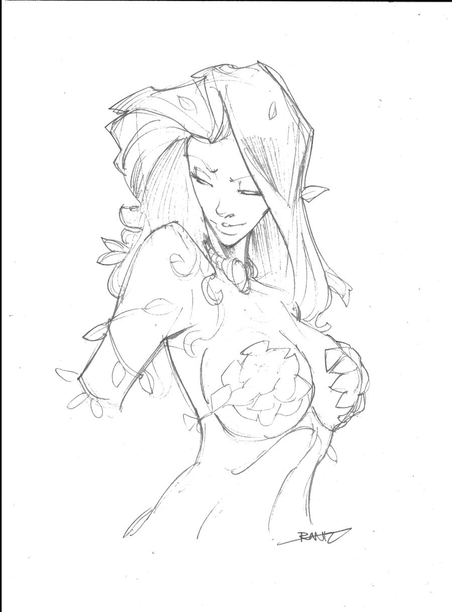 Sketch Poison Ivy