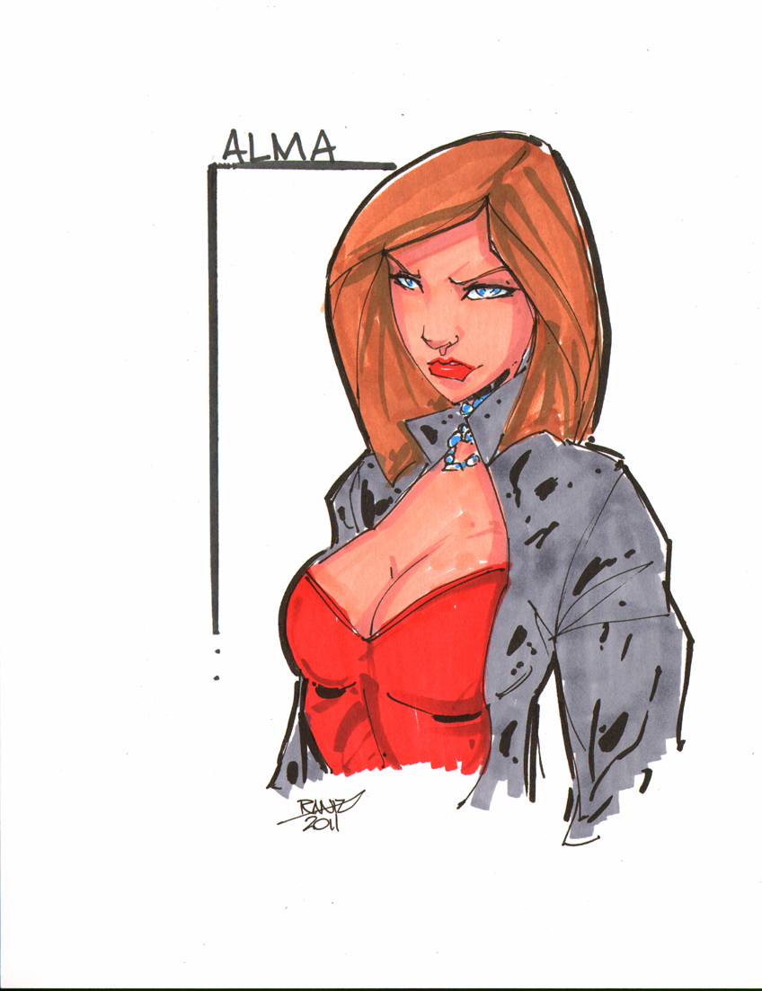 20 bust commission ALMA