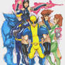 Commission XMEN Team Blue