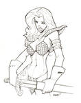 RED SONJA Commission by rantz