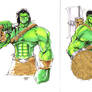 Planet Hulk Skaar Commisisons