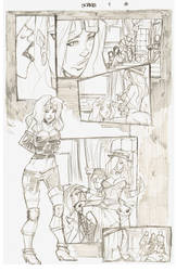 Cazadora Page 18 Pencils for INKERS