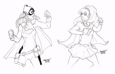 Batgirl vs Supergirl
