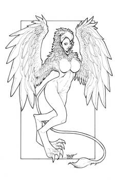 Harpy 02 PNG