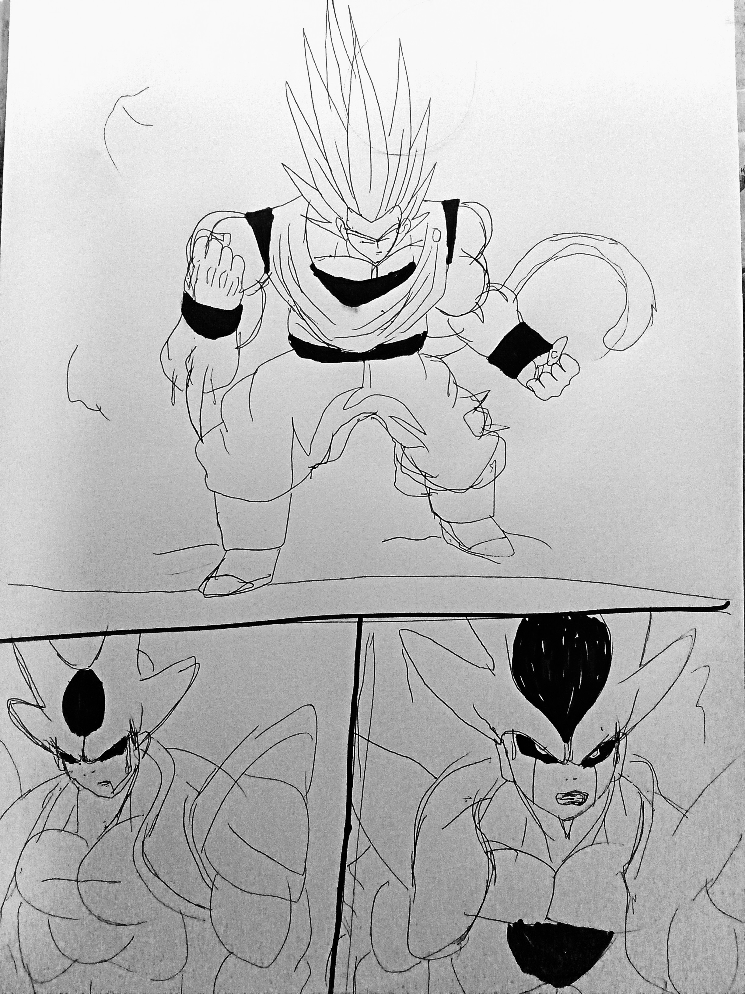 Goku ssj10 vs Cellbuzer batalla final by Gonzuk10 on DeviantArt