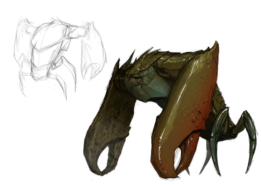 monster design 01 by drazebot on DeviantArt