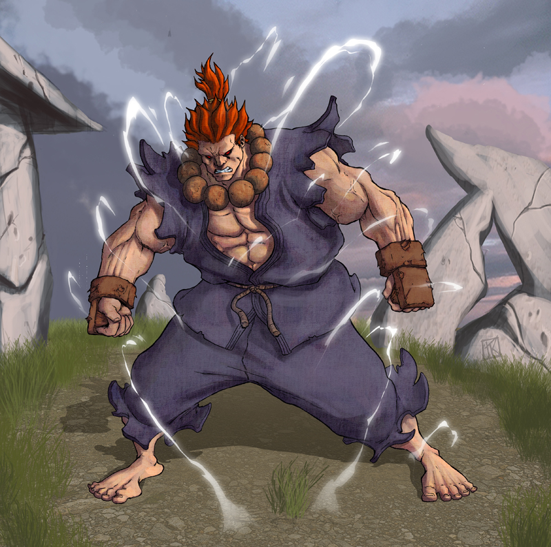 akuma or gouki u decide by drazebot