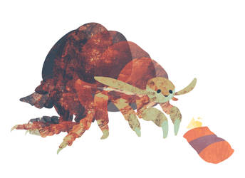 Giant Isopod Friend
