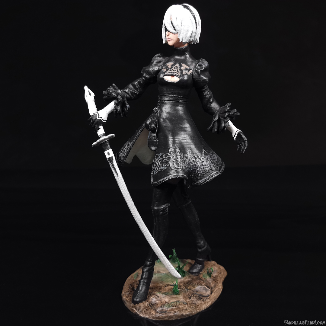 2B - Nier Automata 3D print