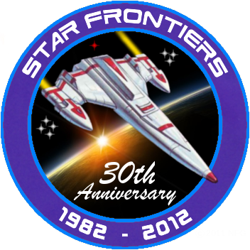 Star Frontiers 30th Anniversary Logo