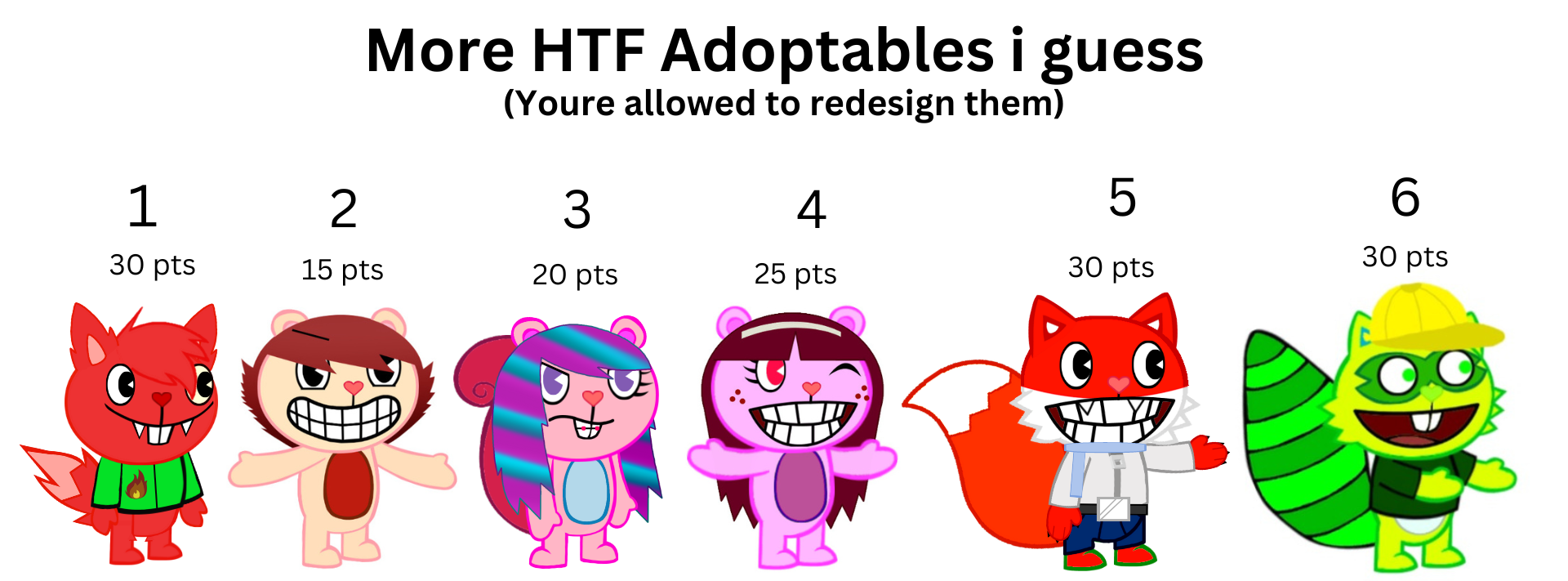 More HTF Adoptables I Guess (CLOSED) by LillaMaxten on DeviantArt