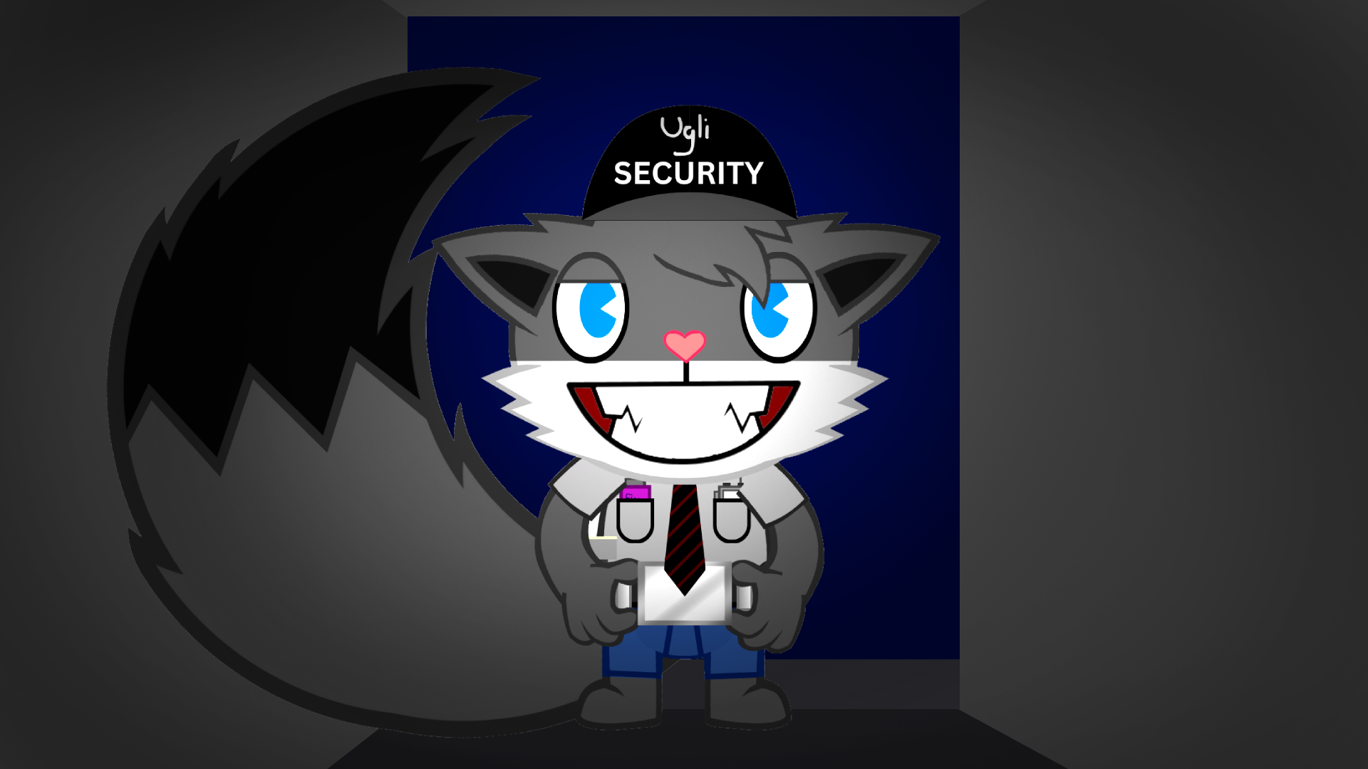 Your favorite hot furry security guard is here! by LillaMaxten on ...