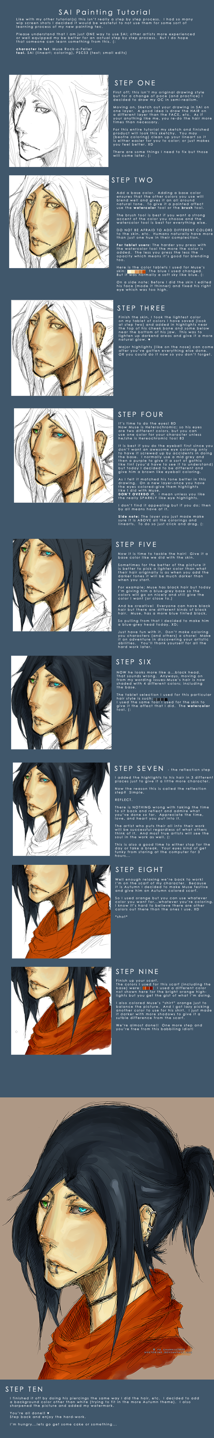 SAI Tutorial - Painting My Way