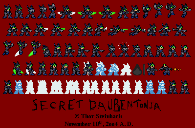 Secret Daubentonia Spritesheet