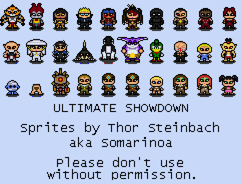 Ultimate Showdown Sprites 33