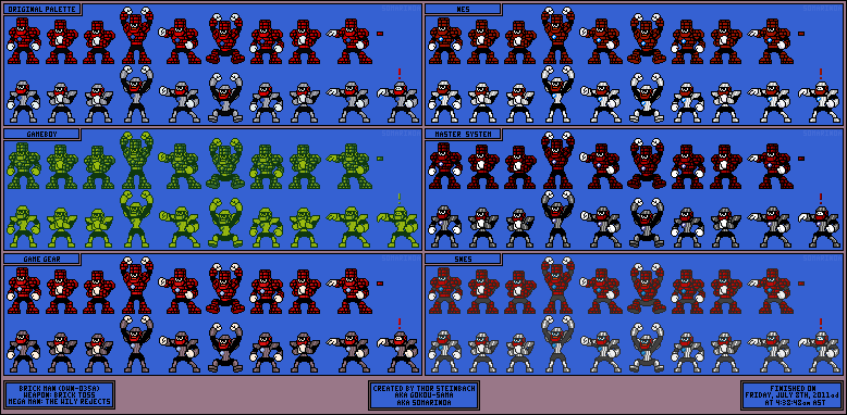 Brick Man Spritesheet