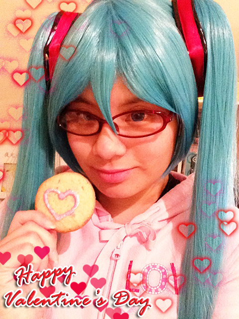 Happy Valentine's Day from Miku