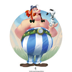 Obelix and Dogmatix