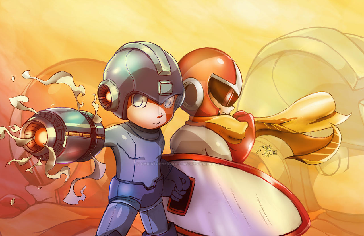 Proton Man Mega Man Protoman by ChristopherWolf1987 on DeviantArt