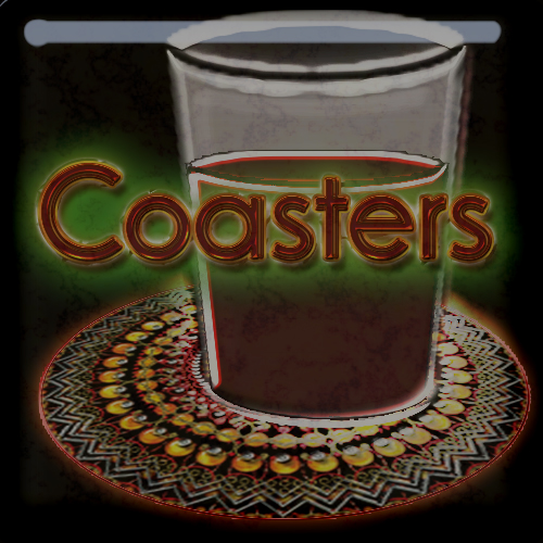 Coaster - button