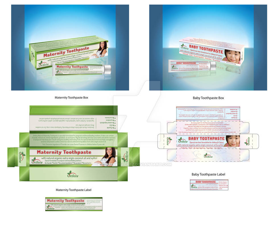 Toothpaste Boxes Labels by amarisperez on DeviantArt