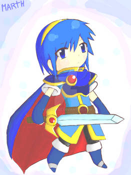 SSBB: Chibi-Marth