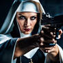 Battle Nun With Gun