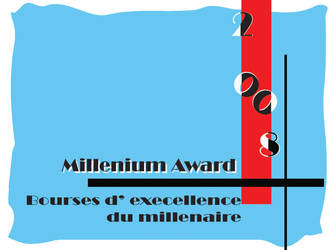 Millenium award envelope