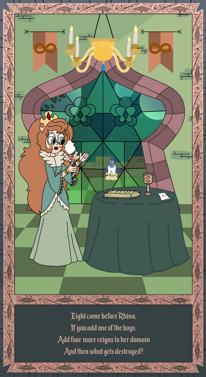 Rhina the Riddled by MewniHistorian on DeviantArt