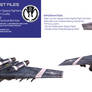 Terran Federation Fleet Tactical Bomber F-80 Aegis