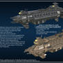 John A Warden class battleship variantions