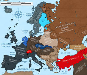 Valkyria Chronicles 1920+ Europa Map ver 2.0