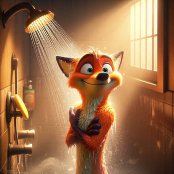 Nick while showering
