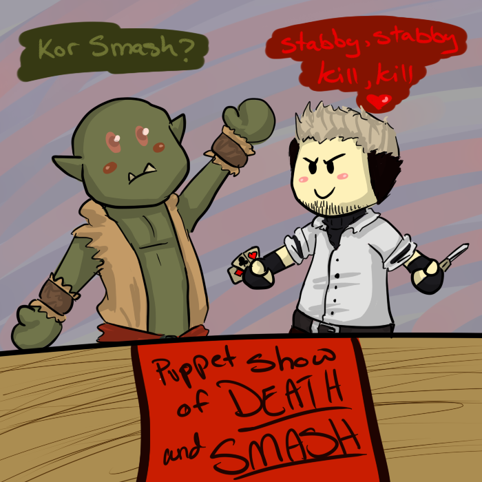 DEATH and SMASH Puppet Show