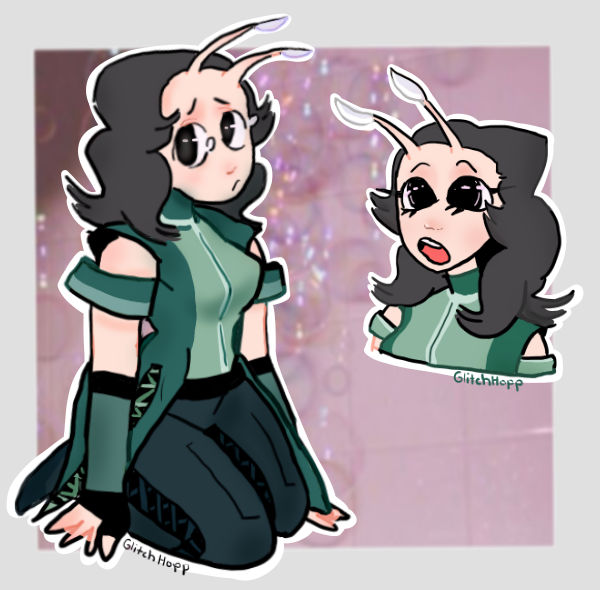 Mha Mantis more mantis by GlitchHopp on DeviantArt