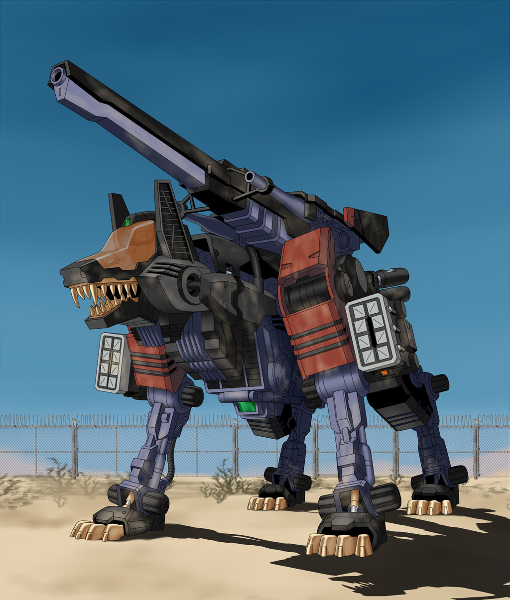 ZOIDS Command Wolf by rjsgml5927 on DeviantArt