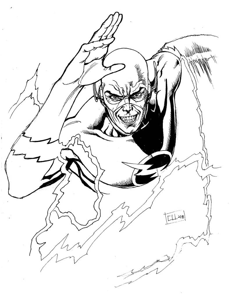 Line Drawing Reverse Flash some reverse flash by Weball on DeviantArt