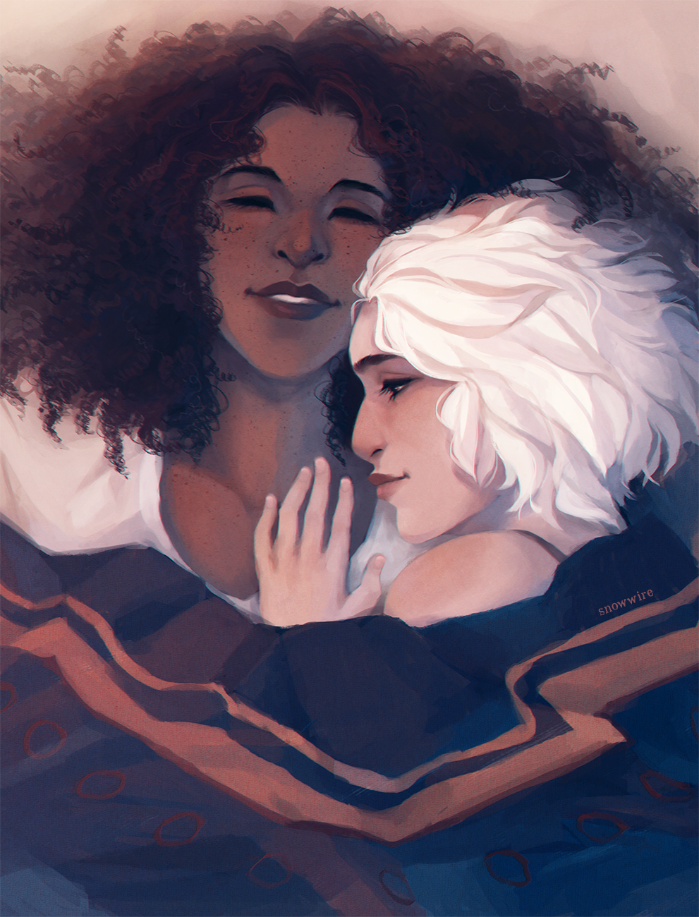 OTP Challenge - 02 Cuddling Somewhere by Snowwire on DeviantArt