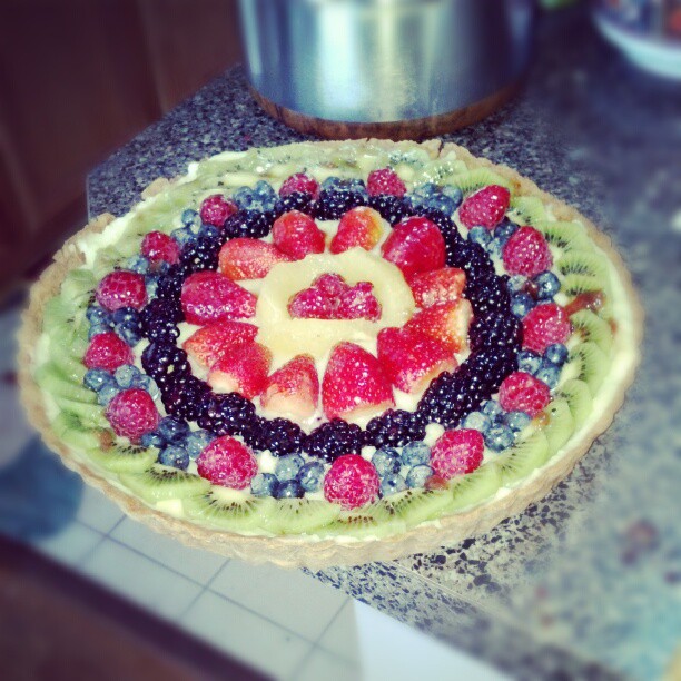 fresh fruit tart 2