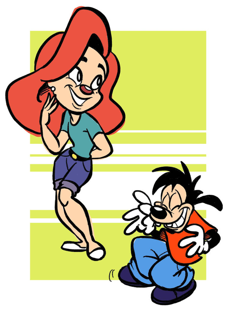Max and Roxanne redraw by JuneDuck21 on DeviantArt