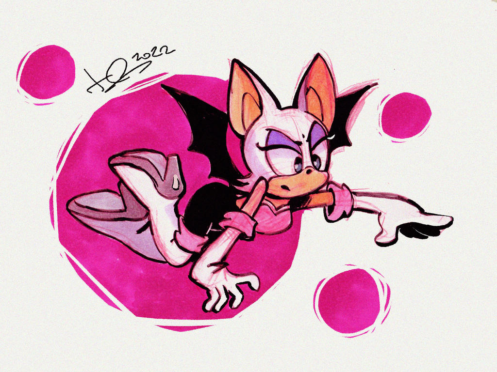 Disgruntled Rouge by JuneDuck21 on DeviantArt