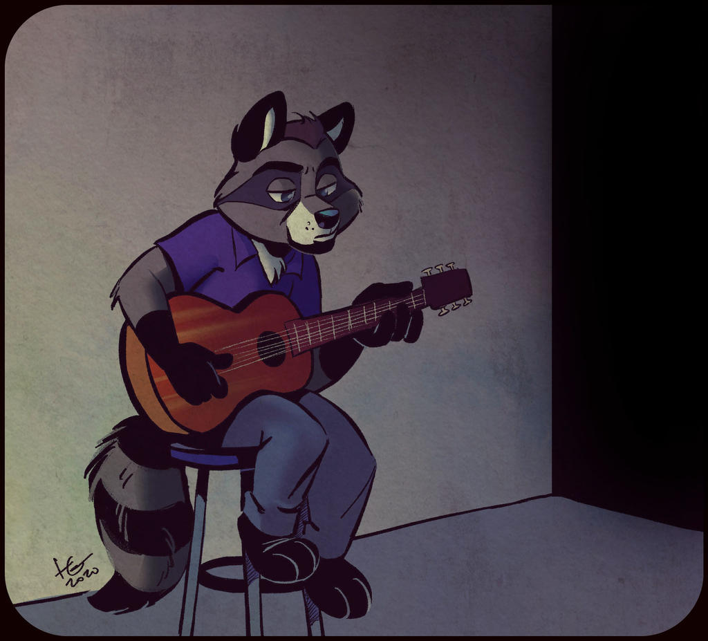 Little Sad Raccon Sad Raccoon 2020 by JuneDuck21 on DeviantArt