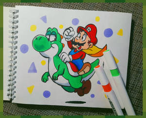 Mario and Yoshi