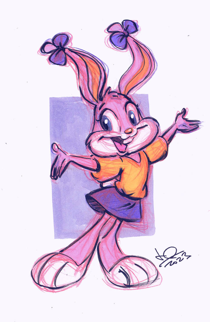 Pink bunny sketch by JuneDuck21 on DeviantArt