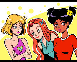 Totally spies girls